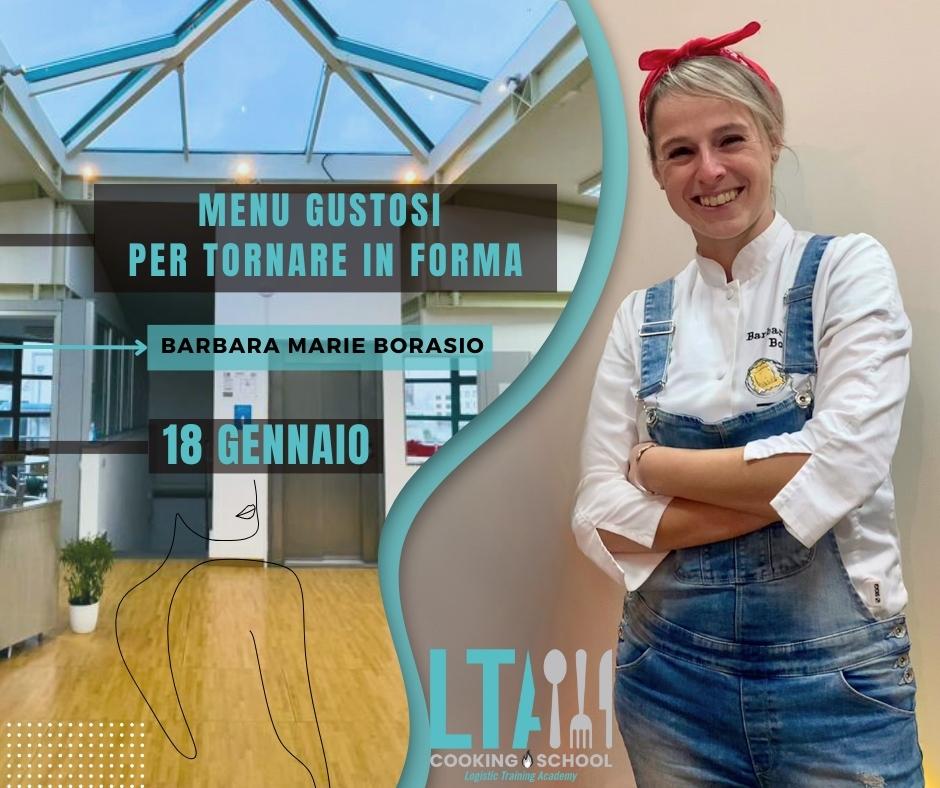 Arte culinarie per un corpo tonico con Barbara Marie Borasio
